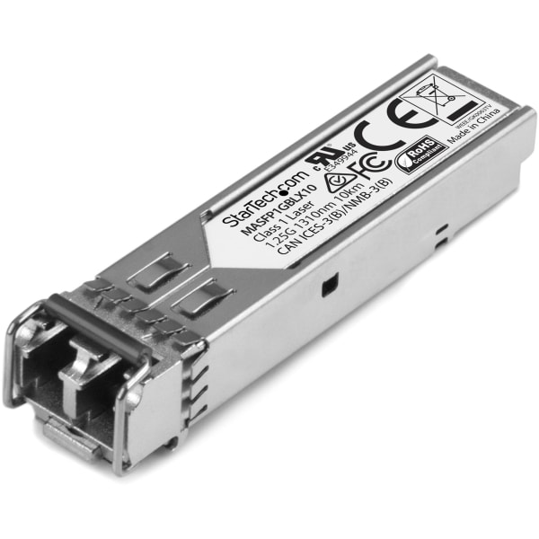 StarTech.com Cisco Meraki MA-SFP-1GB-LX10 Compatible SFP Module - 1000BASE-LX Fiber Optical SFP Transceiver - MASFP1GBLX10