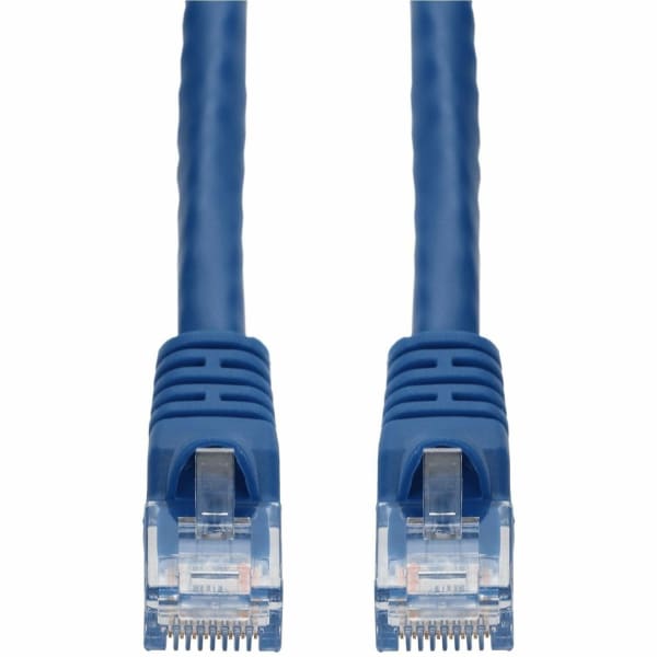 AddOn 10ft Blue CAT 6 PVC Ethernet Cable Snagless Bubble Boot RJ-45 M/M - 10 ft Category 6 Network Cable for Network Device - First End: 1 x RJ-45 Network - Male - Second End: 1 x RJ-45 Network - Male - Patch Cable - CM - 24 AWG - Blue - 1.0