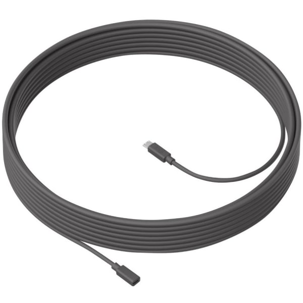 Logitech MeetUp 10m Mic Extension Cable - 32.81 ft Audio Cable for Audio Device, Microphone - Extension Cable