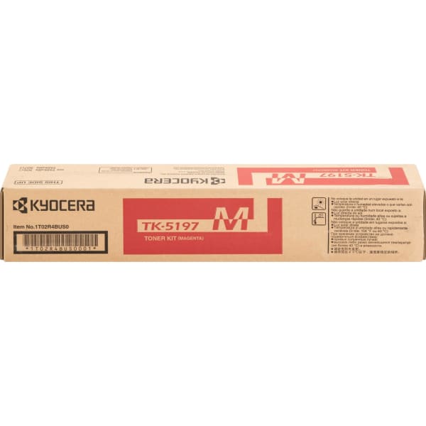Kyocera TK-5197M Magenta Toner Cartridge, 1T02R4BUS0