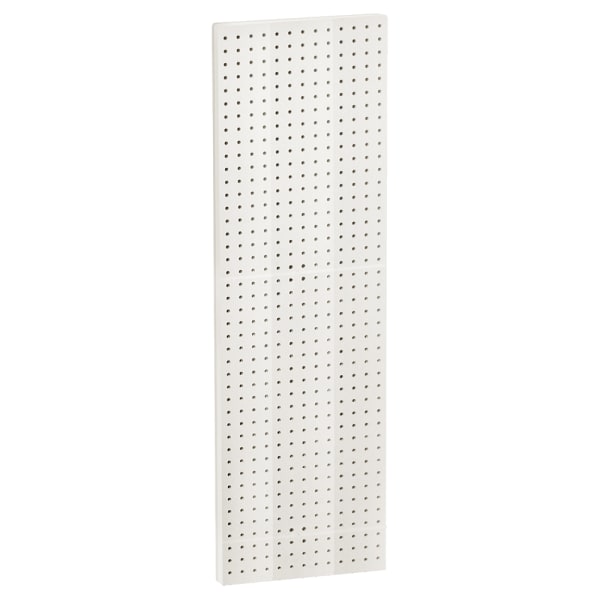 Azar Displays Pegboard Wall Panel, 13 1/2in x 44in, White, Pack Of 2