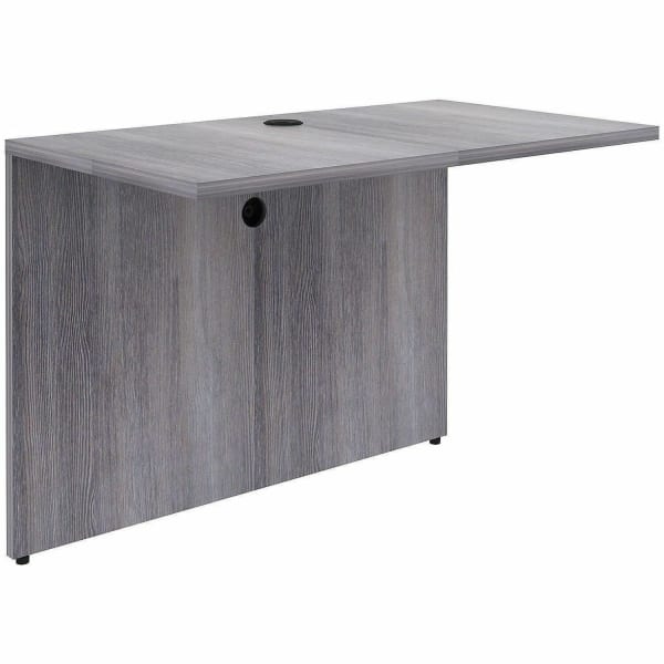 Lorell Weathered Charcoal Laminate Desking, 69529
