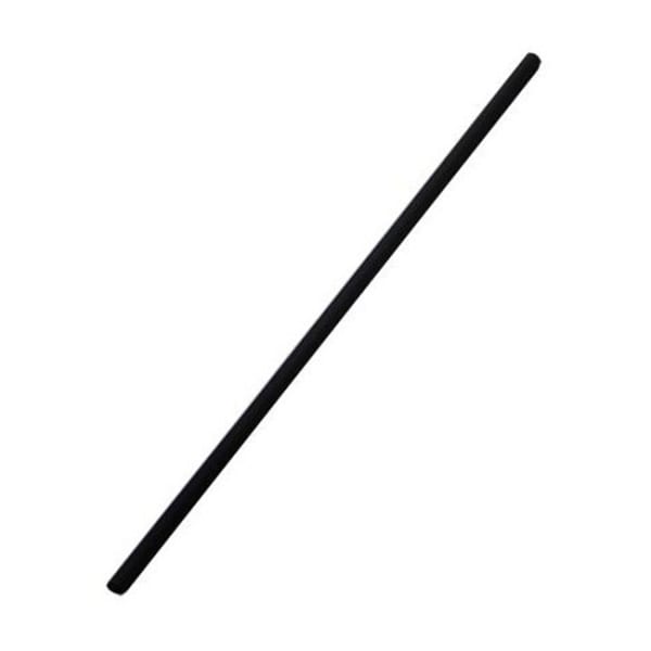 Karat Stir Straws, 5-1/4in, Black, Pack Of 10,000 Straws
