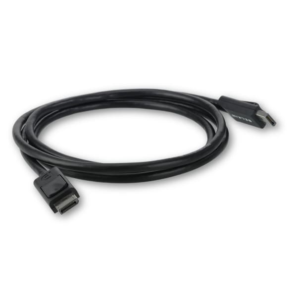 Belkin 3ft DisplayPort 1.2 Cable with Latches, M/M, 4k - DisplayPort cable - DisplayPort (M) to DisplayPort (M) - 3 ft - for P/N: F1DN104W-3