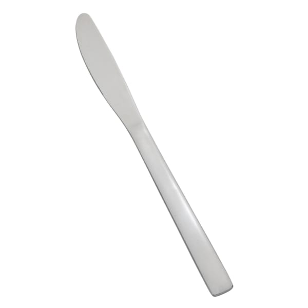 Winco Windsor Stainless Steel Flatware, Dinner Knives, Silver, Set Of 12 Knives