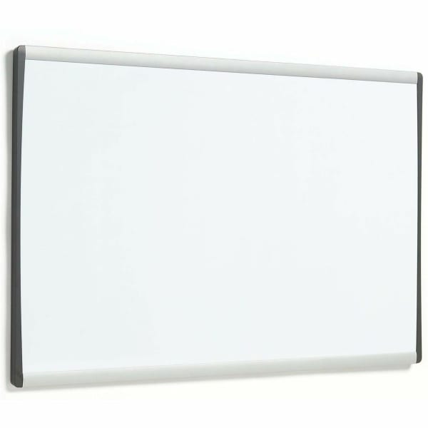 Quartet ARC Magnetic Dry-Erase Cubicle Whiteboard, 11in x 14in, Aluminum Frame With Silver Finish