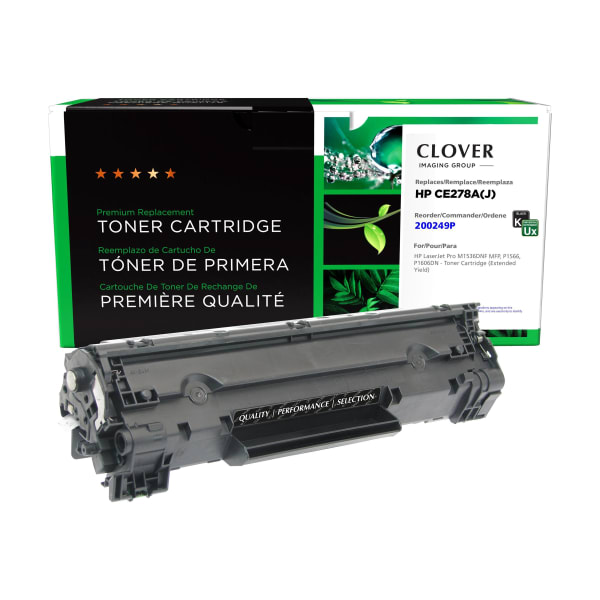 West Point Remanufactured Black High Yield Toner Cartridge Replacement For HP 78A, CE278A