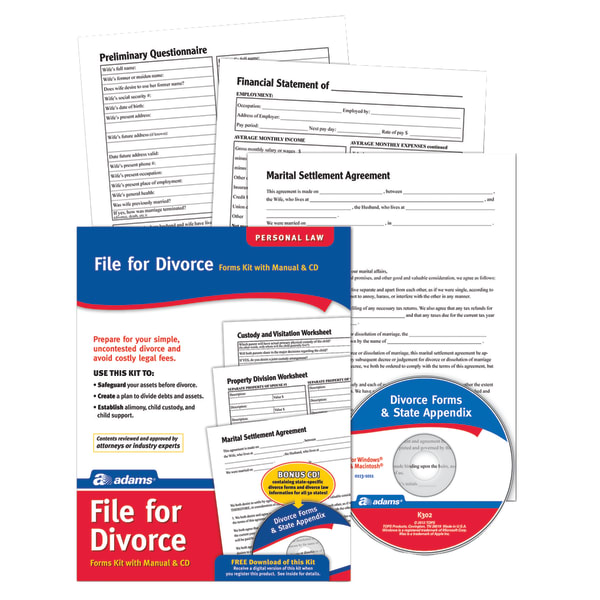 Adams Divorce Kit