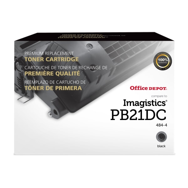 Office Depot Brand Remanufactured Black Toner Cartridge Replacement for Imagistics PB21DC, ODPB21DC