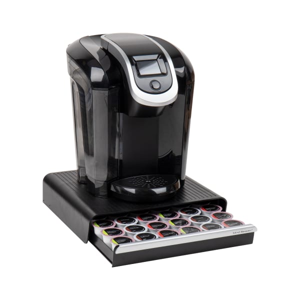 Mind Reader Single Serve Coffee Pod Drawer, 36 Coffee Pod Capacity, Black