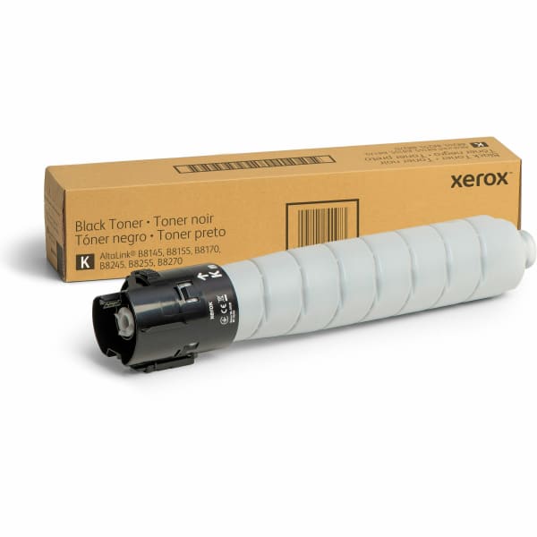 Xerox Genuine Xerox AltaLink B8100 Series Multifunction Printers? B8200 Series Multifunction Printers Black Toner Cartridge - 30000 Pages