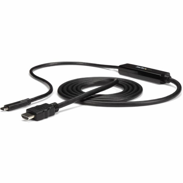 StarTech.com USB C to HDMI Cable - 3 ft / 1m - USB-C to HDMI 4K 60Hz - USB Type C to HDMI - Computer Monitor Cable - Eliminate clutter by connecting your USB Type-C computer directly to an HDMI display without additional adapters