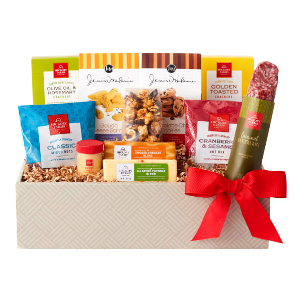 Hickory Farms - Savory Snack Gift Box - 11 items