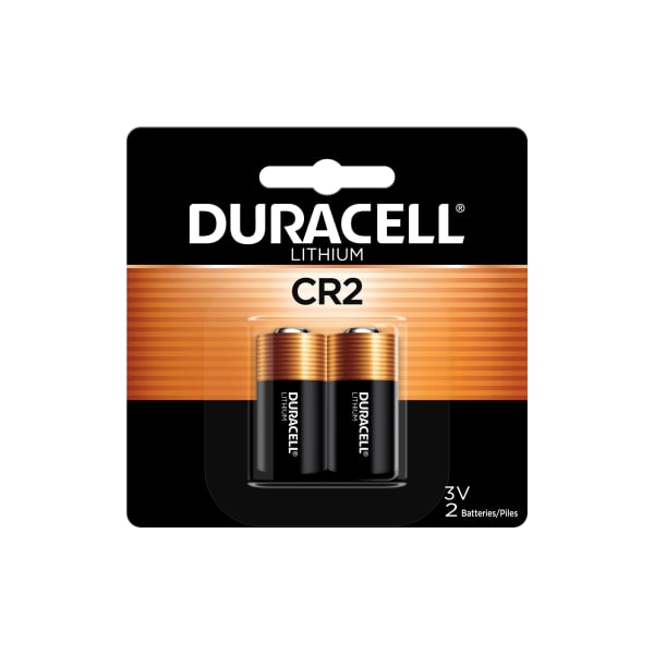 Duracell CR2 3V High Power Lithium Batteries, Pack of 2