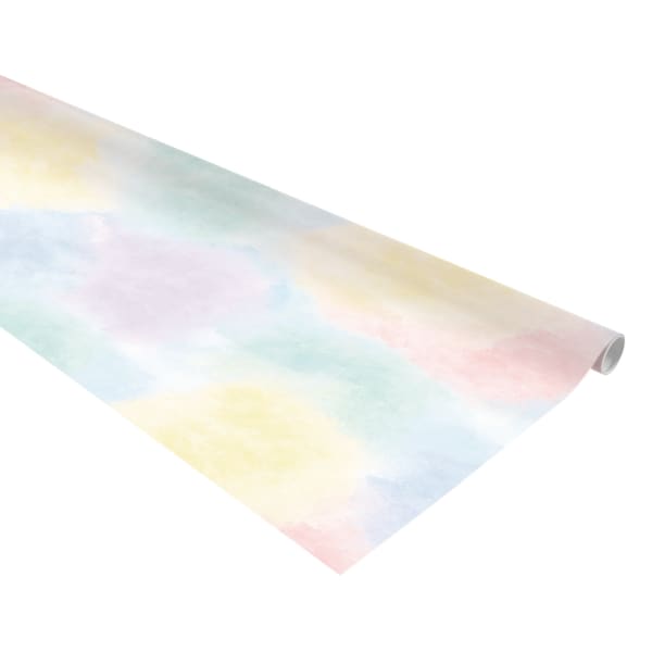 Fadeless Bulletin Board Paper, 48in x 12ft, Watercolor, Pack Of 4 Rolls