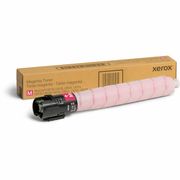 Xerox Genuine Xerox AltaLink C8100 Series Color Multifunction Printers? C8200 Series Color Multifunction Printers Magenta Toner Cartridge - 28000 Pages