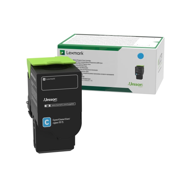 Lexmark 78C1XC0 Cyan Extra-High Yield Return Program Toner Cartridge