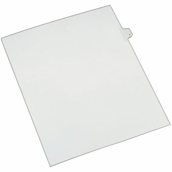 Avery Side-Tab Legal Index Exhibit Dividers, Tab Title 7, White, Pack Of 25