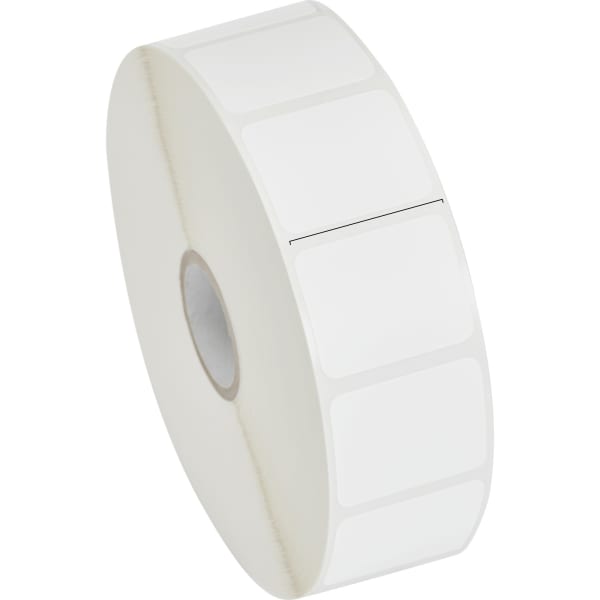 Zebra Label Paper, U82380, 1 1/4in x 1in Thermal Transfer Zebra ZSelect 4000T, 1in Core