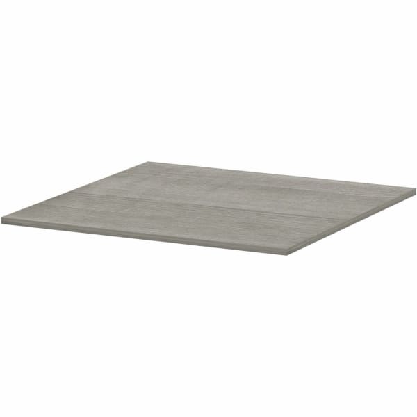 Lorell Essentials Modular Conference Table, 47inW x 47inL, Weathered Charcoal, 16343