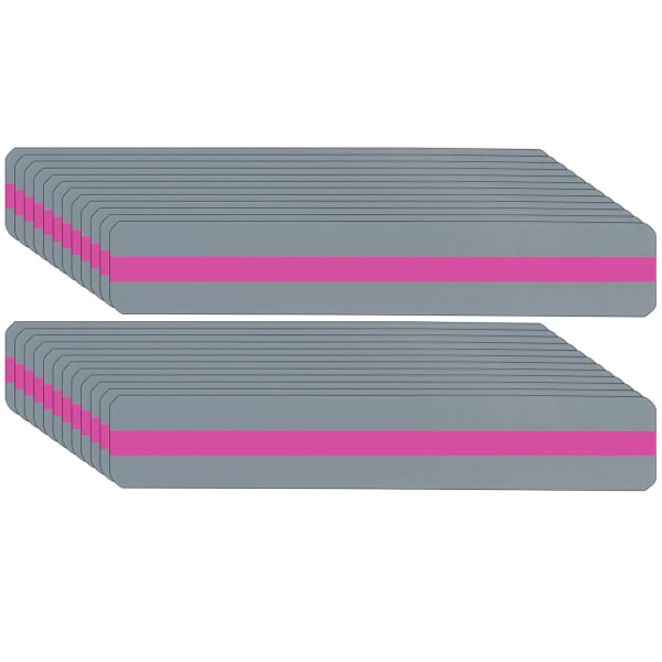 Ashley Productions Sentence Strip Reading Guide, 1-1/4in x 7-1/4in, Pink, Pack Of 24 Guides