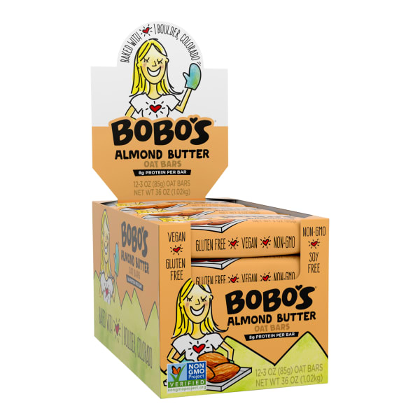 BOBOs Almond Butter Oat Bars - 12-3 oz
