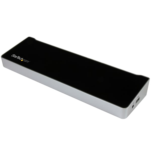 StarTech.com USB 3.0 Triple Monitor Docking Station - Compatible with Windows/macOS - Supports Three Displays - USB3DOCKH2DP