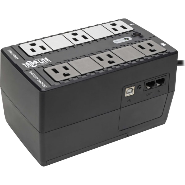 Tripp Lite UPS 350VA 180W Desktop Battery Back Up Compact 120V USB RJ11 PC