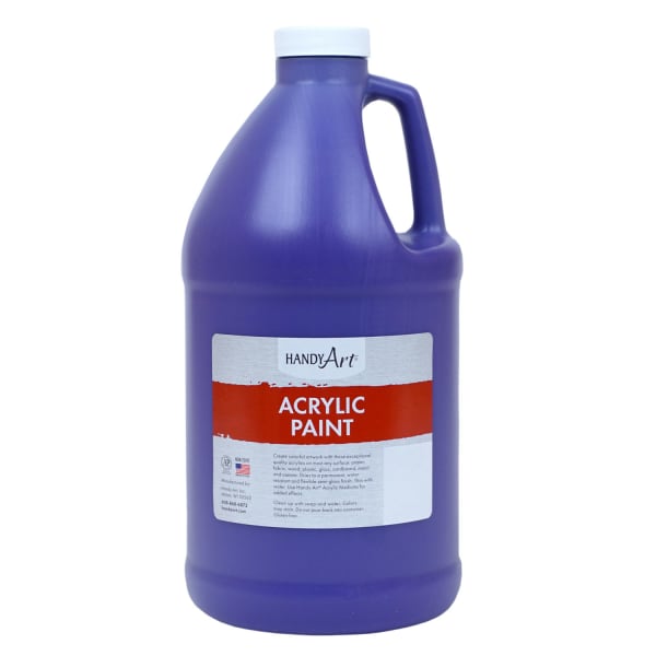 Handy Art Student Acrylic Paint, 64 Oz, Violet