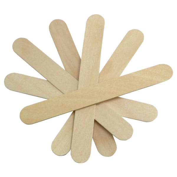 Medline Non-Sterile Tongue Depressors, 5 1/2in, Tan, Pack Of 5,000