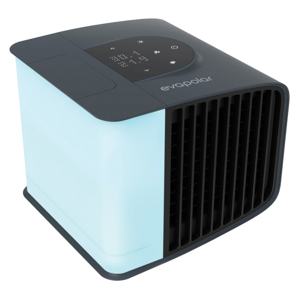Evapolar evaSMART 3-Speed Personal Air Cooler, 10-11/16in x 9-7/16in, Stormy Gray