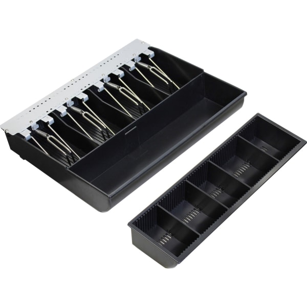 Adesso 13in POS Cash Drawer Tray - 4 Bill/5 Coin Compartment(s)