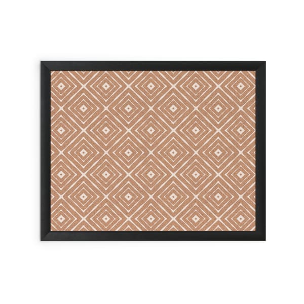U Brands Fashion Cork Bulletin Board, 20in X 16in, Black Wood Frame (2883U00-01)