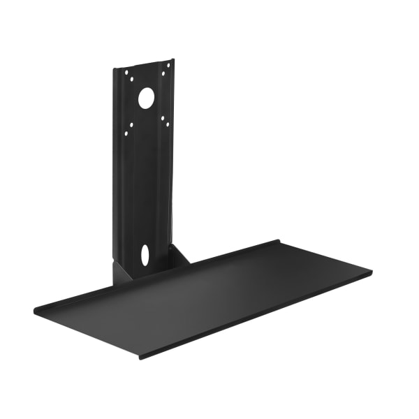 Mount-It! MI-7917 Monitor And Keyboard Wall Mount, 8-13/16inH x 27inW x 3-1/4inD, Black