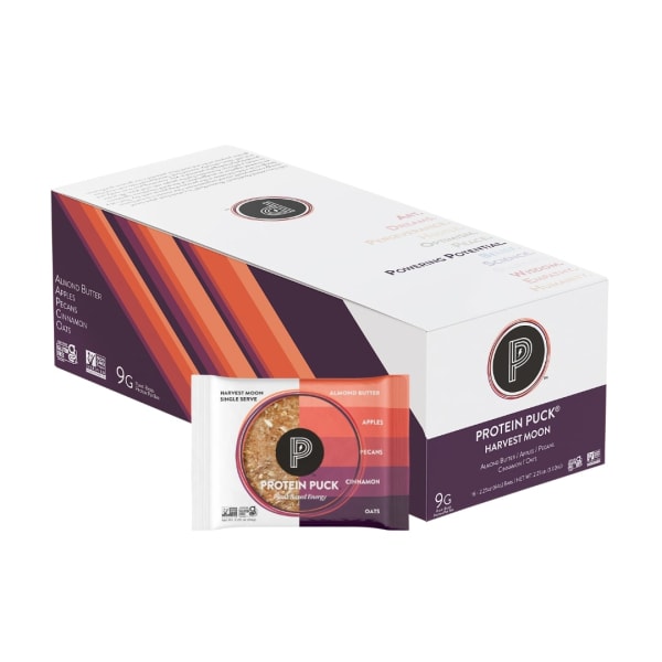 Protein Puck, Harvest Moon, Apple Cinnamon - 16-2.25 oz.