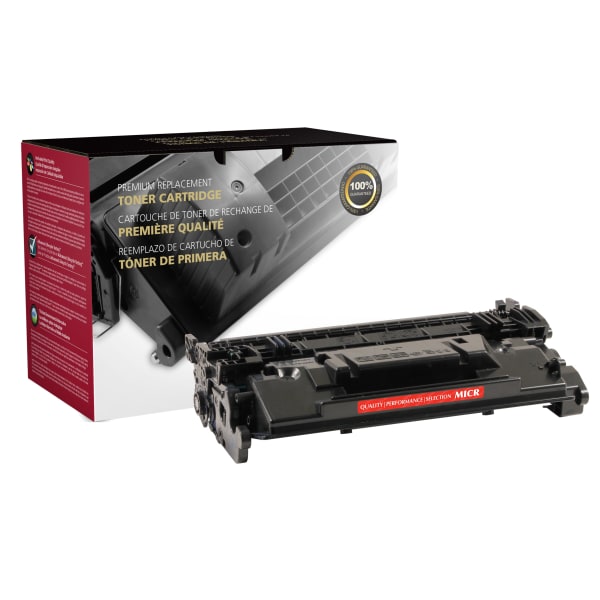 Office Depot Remanufactured Black MICR Toner Cartridge Replacement For HP 87A, OD87AM