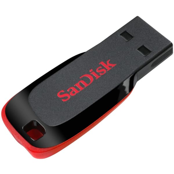 SanDisk Cruzer Blade USB Flash Drive, 64GB