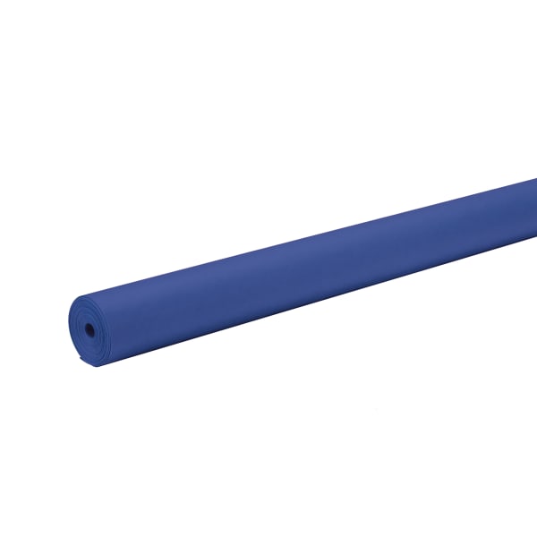 Pacon Rainbow Colored Kraft Duo-Finish Paper, 48in x 200ft, Dark Blue