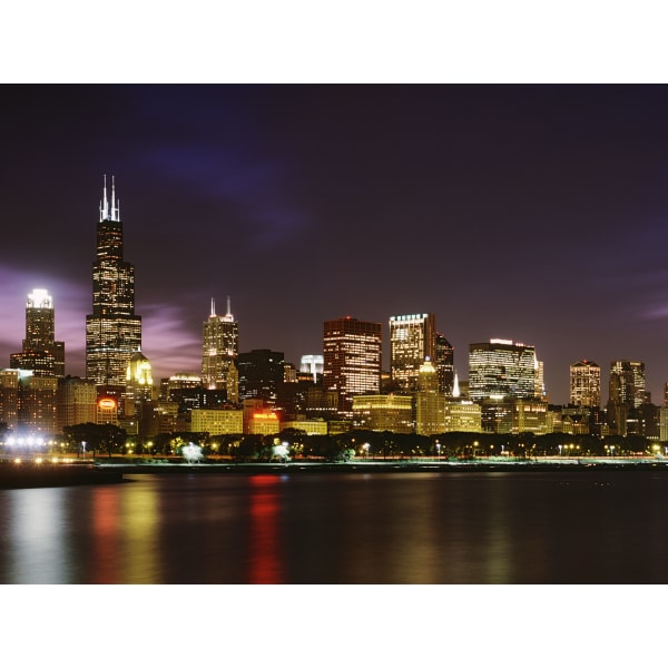 Biggies Landscape/Seascape Mural, 24in x 18in, Unframed, Chicago