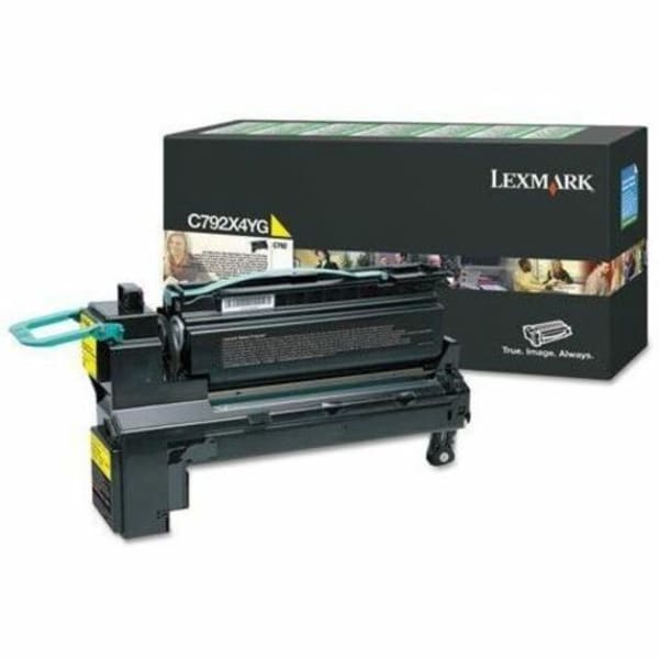 Lexmark C792X4YG Yellow High Yield Toner Cartridge