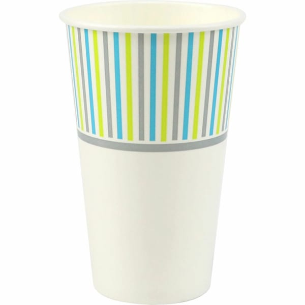 Genuine Joe 16 oz Cold Cups - 16 fl oz - Paper - Cold Drink, Beverage - 50 / Pack