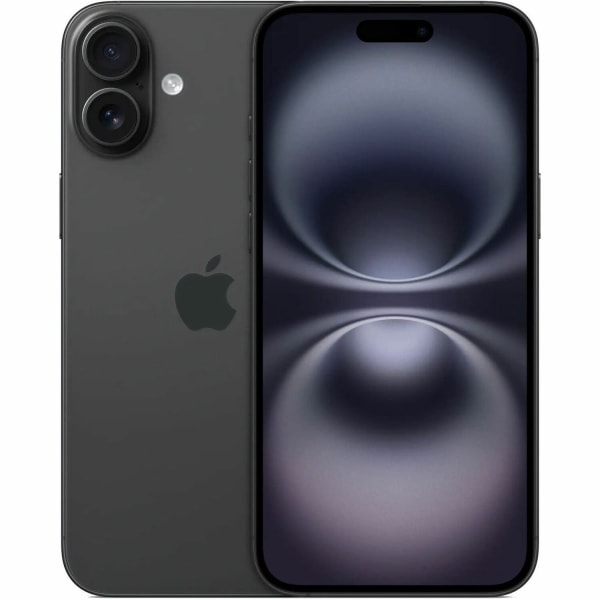 Apple iPhone 16 128 GB Smartphone - 6.1in OLED 2556 x 1179 - A18Hexa-core (6 Core) - 8 GB RAM - iOS 18 - 5G - Black - Bar - Apple A18 (3 nm) SoC - 2 SIM Support - Verizon - Front Camera: 12 Megapixel - Rear Camera: 48 Megapixel / 12 Megapixel