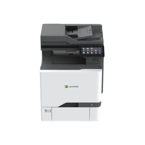 Lexmark CX730de Laser Multifunction Printer - Color - TAA Compliant - Copier/Printer/Scanner - 42 ppm Mono/42 ppm Color Print - 2400 x 600 dpi Print - Automatic Duplex Print - Up to 120000 Pages Monthly - Color Flatbed Scanner