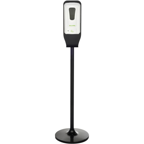 Alpine Automatic Foam Hand Sanitizer Dispenser With Floor Stand, White