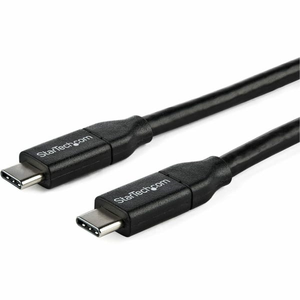 StarTech.com 1m 3 ft USB C to USB C Cable w/ 5A PD - M/M - USB 2.0 - USB-IF Certified - USB Type C Cable - USB C Charging Cable - USB C PD Cable - Power your USB Type-C devices - 1m USB C to USB C Cable - 1 m USB Type C Cable