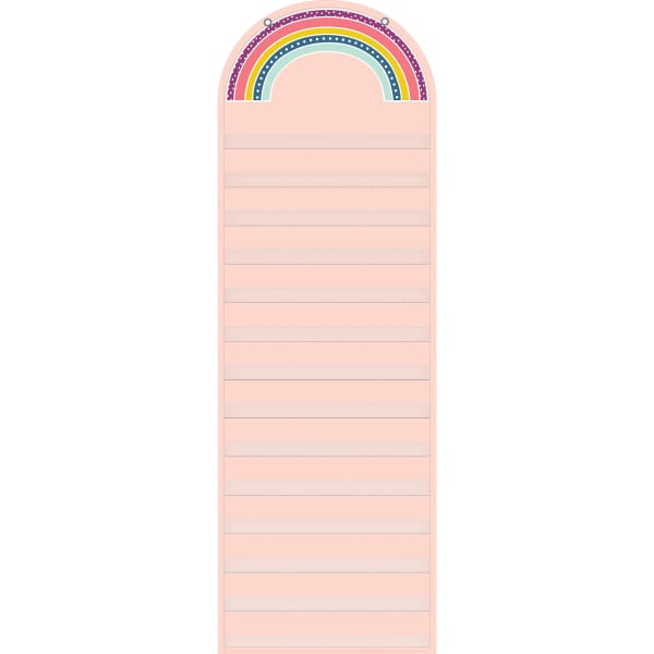 Teacher Created Resources Oh Happy Day Rainbow 14 Pocket Chart