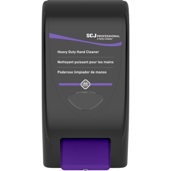 SC Johnson Hand Soap 2000 Manual Dispenser - Manual - 1.06 gal Capacity - Durable, Antimicrobial, Locking Mechanism - Black - 1 Each
