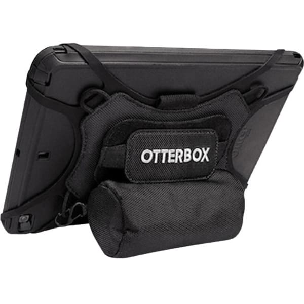 OtterBox Utility Carrying Case for 10in to 13in Apple, Samsung, LG, Google Tablet - Black - Neck Strap, Hand Strap - 8.7in Height x 6.8in Width x 0.8in Depth - 1 Pack