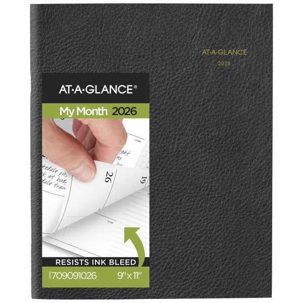 AT-A-GLANCE Executive 2026 Monthly Padfolio Refill for 70-290, Large, 9in x 11in