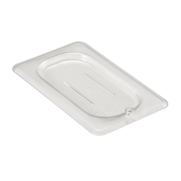 Cambro Camwear 1/9 Flat Food Pan Lids, Clear, Set Of 6 Lids